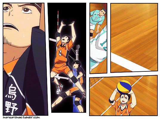 애니메이션을 만화 연출처럼 보기.gif | 인스티즈