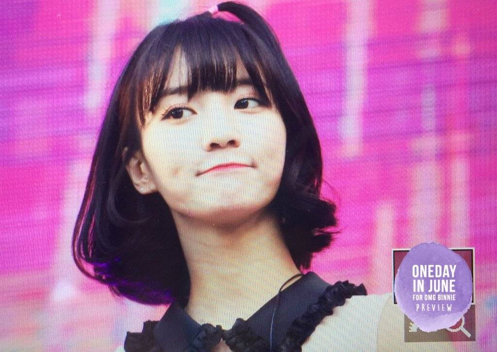 사과머리한 오마이걸 비니 | 인스티즈