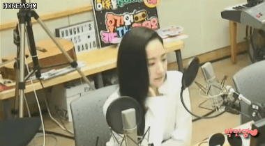 보이는 라디오 박민영.gif | 인스티즈