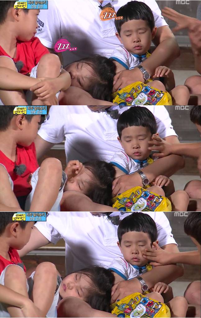 [아빠어디가] 감동받게 만든 8살 윤후가 눈높이에서 동생을 대하는 방법(정말 좋은아빠가 될것같은 후야) | 인스티즈