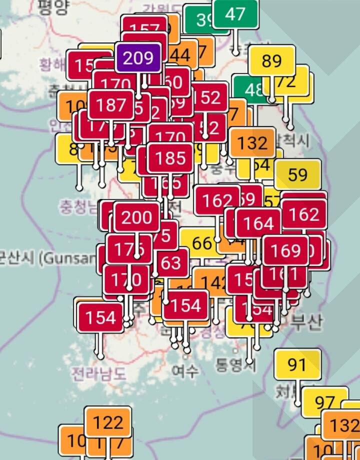 중국 미세먼지 심하다고 한국에 미세먼지 다 보내버린 세계최고 민폐국 중국. | 인스티즈