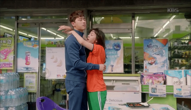 [쌈마이웨이] 여사친의 No브라를 느낀 남사친.gif | 인스티즈