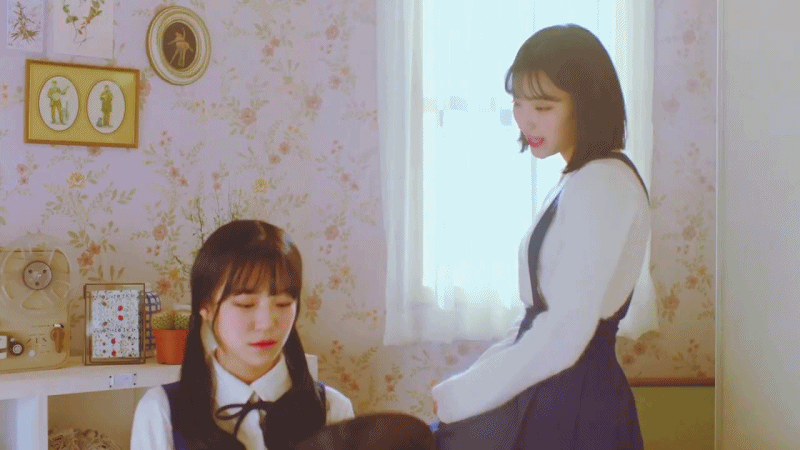 fromis_9 - 유리구두 MV 움짤 (백지헌) | 인스티즈