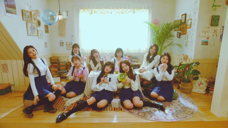 fromis_9 - 유리구두 MV 움짤 (백지헌) | 인스티즈