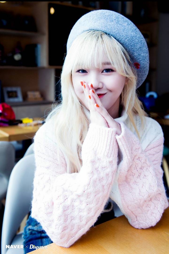 금발이 잘어울리는 오마이걸 미미 | 인스티즈