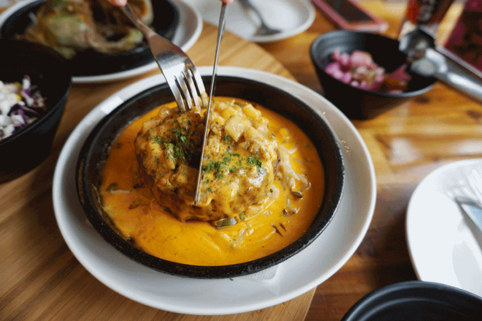 경양식 함박 스테이크 움짤 gif | 인스티즈