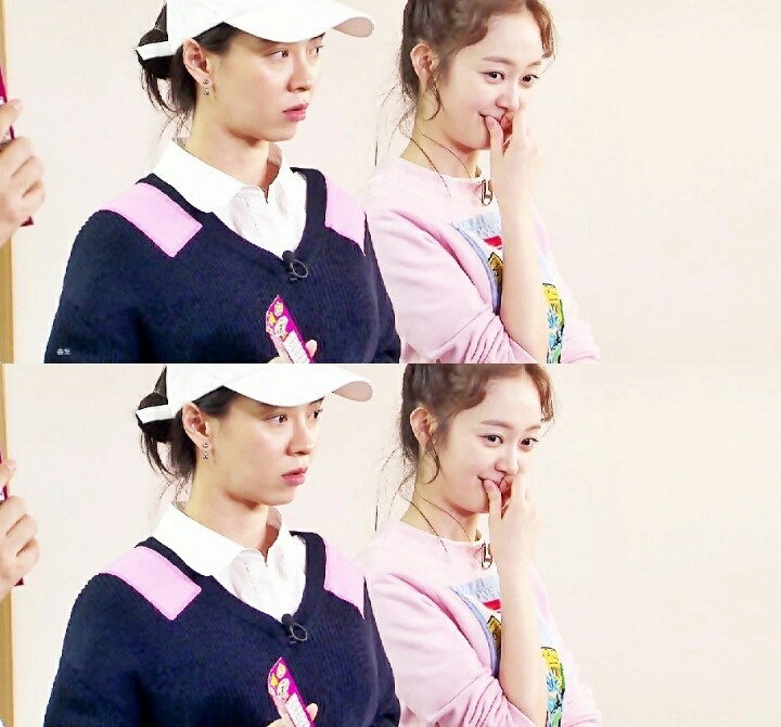 [런닝맨] 여vs여 경쟁구도가 아니라 자매케미 보여주는 송지효전소민 | 인스티즈