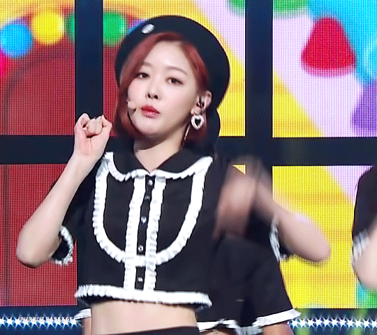 오늘 인기가요 미미 하나.gif | 인스티즈