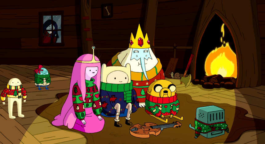 애니 속 크리스마스.gif | 인스티즈