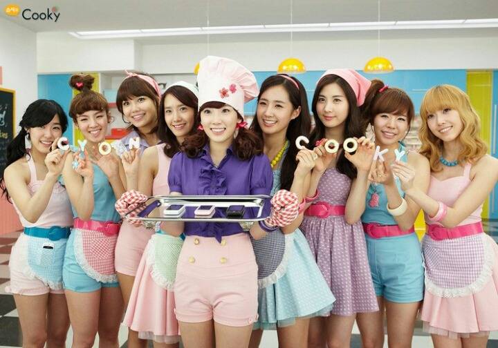 소시 싸이언 쿠키폰 CF 사진.JPG | 인스티즈