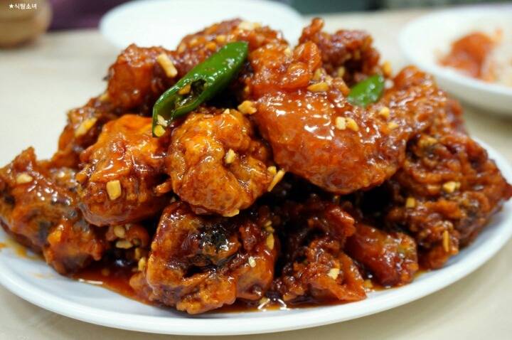 달콤매콤! 닭강정 움짤 gifjpg | 인스티즈