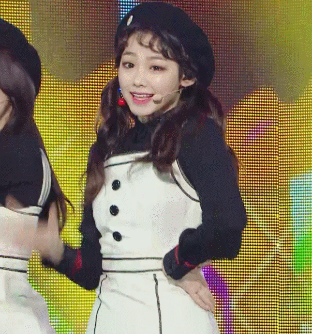 오늘 음악중심 강미나.gif | 인스티즈