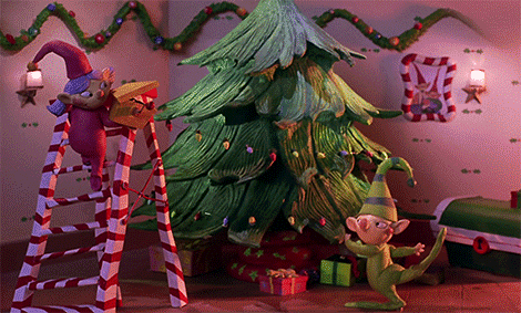 애니 속 크리스마스.gif | 인스티즈