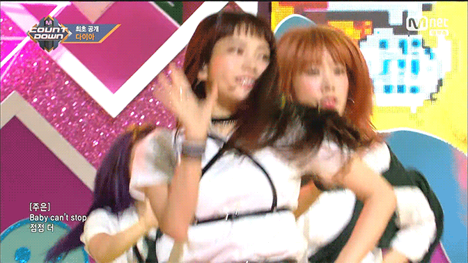 엠카 다이아 이주은.gif | 인스티즈