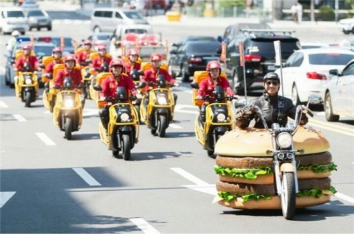 곧 한국에 도입된다는 맥도날드 오토바이.jpg | 인스티즈
