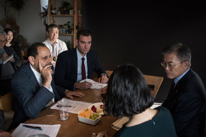 수준 높은 질문에 수준 높은 답변 - 타임지 문재인 인터뷰 (안보.대북정책) | 인스티즈