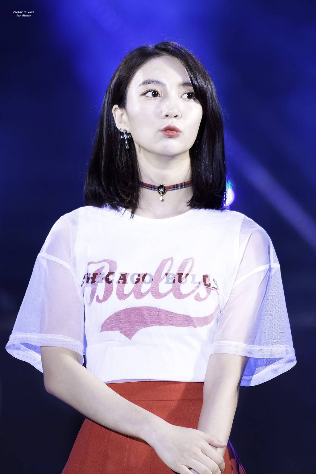 [오마이걸] 선선한 바람이 불어와서 비니 | 인스티즈