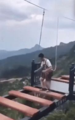 대륙의 담력 테스트.gif | 인스티즈