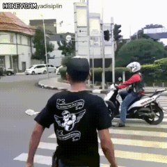 횡단보도 건너는 쿨가이.gif | 인스티즈