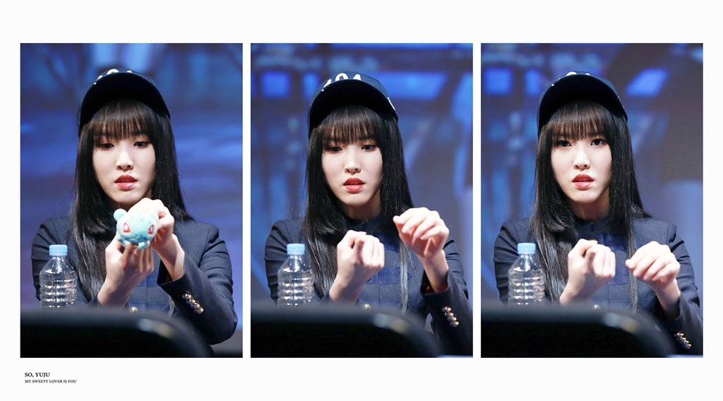 [여자친구] 밥이나 먹으려해서 유주 | 인스티즈