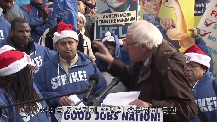 미국 대선의 큰 파장을 일으키고 있는 버니 샌더스의 180초 안에 지지하게 만들 영상.jpg | 인스티즈