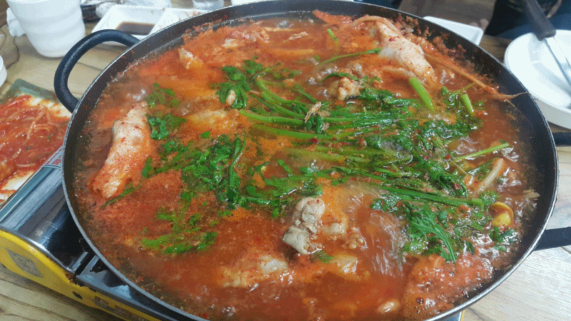 싱싱한 생선회! 방어회 (+매운탕) gif | 인스티즈