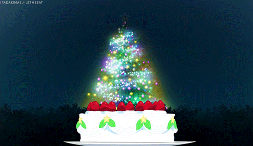 애니 속 크리스마스.gif | 인스티즈