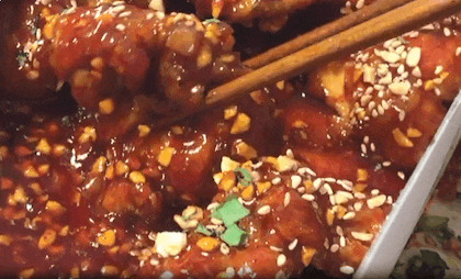 달콤매콤! 닭강정 움짤 gifjpg | 인스티즈