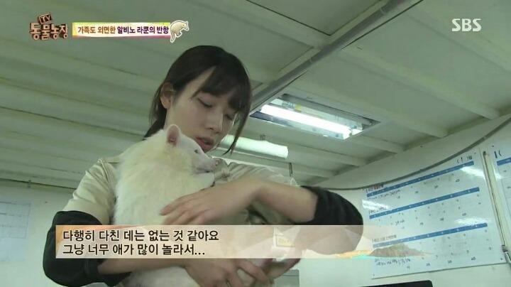 힘들어하는 여성 동물 사육사..jpg | 인스티즈