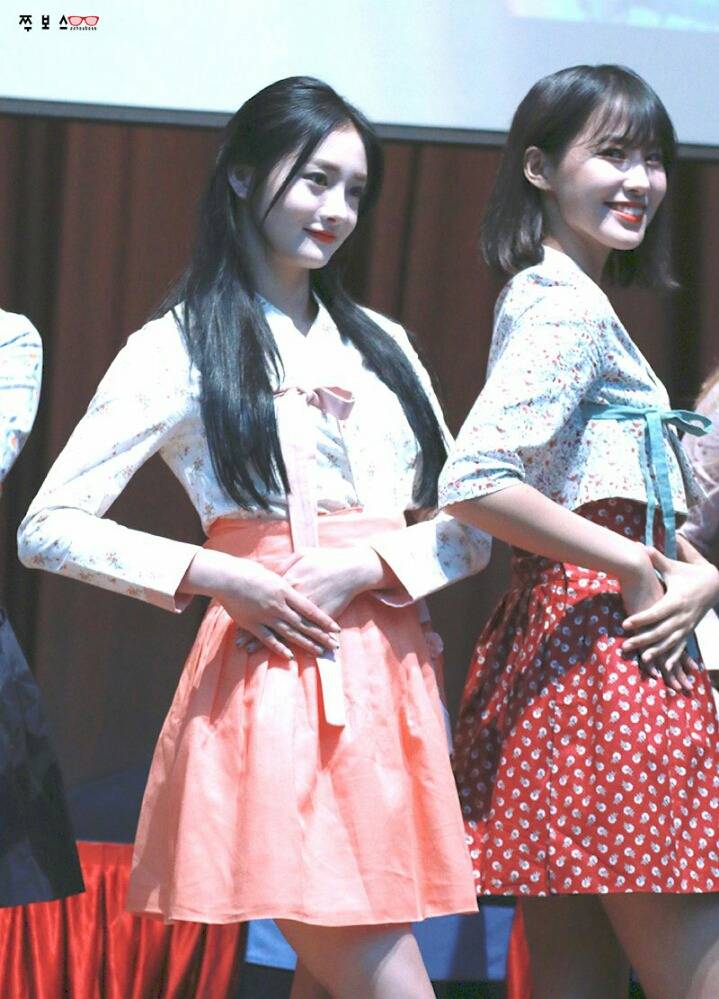 한복입은 프리스틴 결경 | 인스티즈