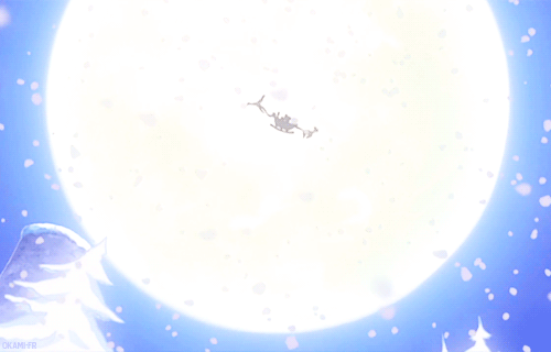 애니 속 크리스마스.gif | 인스티즈