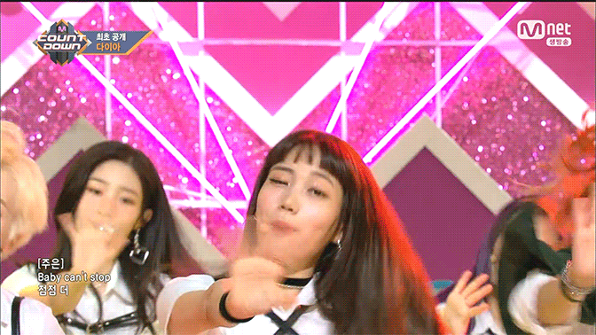 엠카 다이아 이주은.gif | 인스티즈