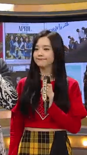 블랙핑크 지수 인기가요 MC 컷.gif | 인스티즈