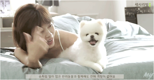 하지원 세사리빙 메이킹.gif | 인스티즈