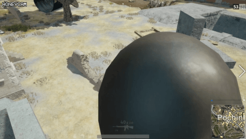 배틀그라운드 착지모션 캔슬하는 방법.gif | 인스티즈