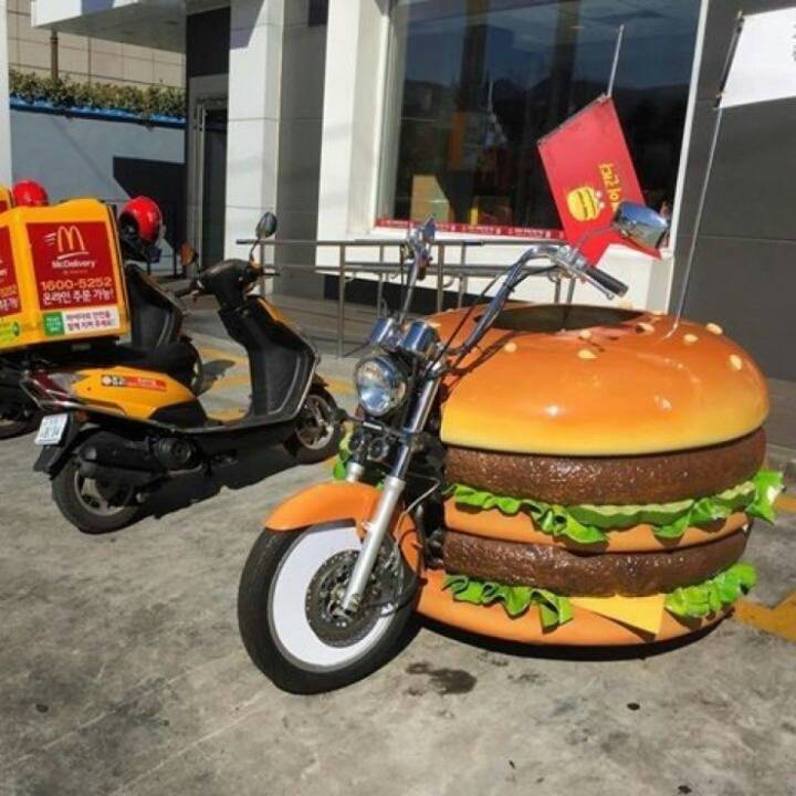곧 한국에 도입된다는 맥도날드 오토바이.jpg | 인스티즈