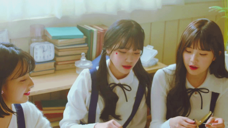 fromis_9 - 유리구두 MV 움짤 (백지헌) | 인스티즈