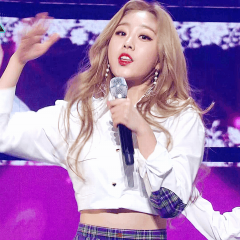 러블리즈 막방주 삼각형.gif | 인스티즈