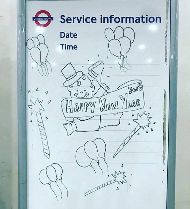 감수성 돋는 런던의 지하철 안내판.jpg | 인스티즈