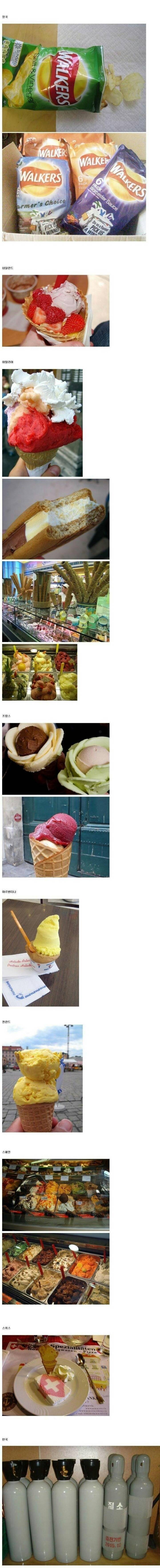 나라별 대표 과자 | 인스티즈