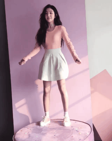 신발 모델 아이린.gif | 인스티즈