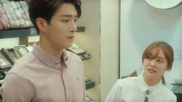 [마이로맨틱썸레시피] 모쏠 여주가 차은우 입간판과 사랑에 빠지는 웹드 5화 | 인스티즈