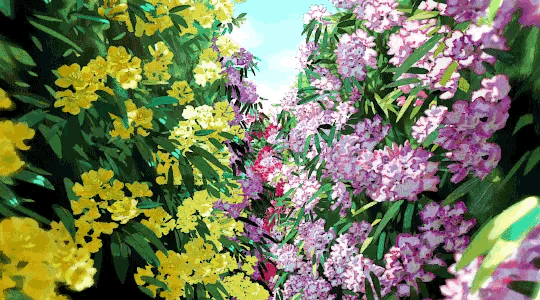 [감성이미지] anime scenery GIFS | 인스티즈