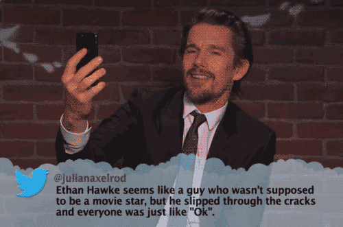 자기 악플 직접 읽는 연예인들.gif | 인스티즈