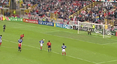 유로 2000 유고슬라비아 vs 스페인.gif | 인스티즈