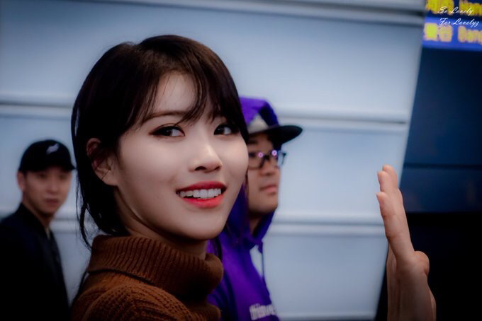 [러블리즈] 뭔가 한 것도 없는데 괜시리 기분이 좋아져서 미주 | 인스티즈