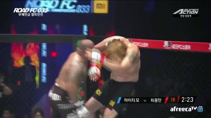 최홍만 vs. 마이티 모 승자.gif | 인스티즈