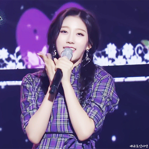 러블리즈 막방주 삼각형.gif | 인스티즈