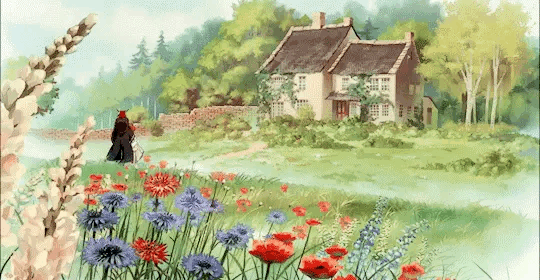 [감성이미지] anime scenery GIFS | 인스티즈