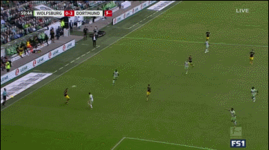 우스만 뎀벨레의 완벽한 대체자 크리스티안 풀리식(퓰리시치) vs 볼프스부르크.gif | 인스티즈